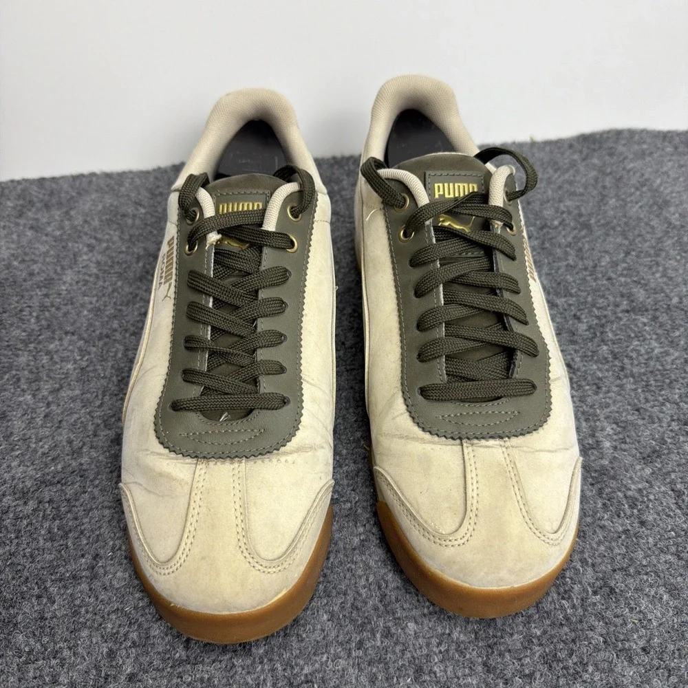 Puma Roma Expedition Putty Almond Gold Men's Size 9 Sneakers Retro Low Top